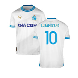 2023-2024 Marseille Home Shirt (Aubameyang 10) - XL