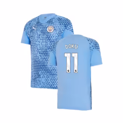 2023-2024 Man City Training Jersey (Light Blue) (Doku 11) - M