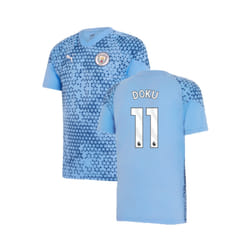 2023-2024 Man City Training Jersey (Light Blue) (Doku 11) - M