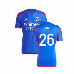 2023-2024 Olympique Lyon Away Shirt (Horan 26) - L
