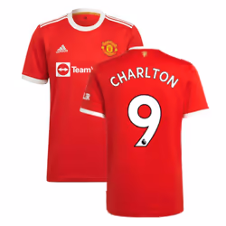 Man Utd 2021-2022 Home Shirt (CHARLTON 9) - L