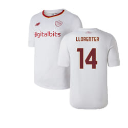 2022-2023 Roma Away Shirt (Llorente R 14) - XXL