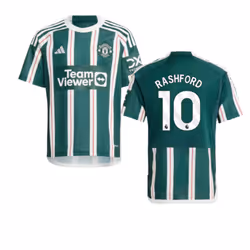 2023-2024 Man Utd Away Shirt (Kids) (Rashford 10) - XLB