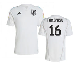 2022-2023 Japan Pre-Match Shirt (White) (Tomiyasu 16) - L