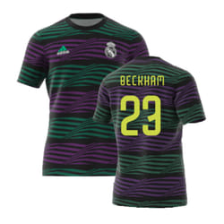 2022-2023 Real Madrid Pre-Match Jersey (BECKHAM 23) - S