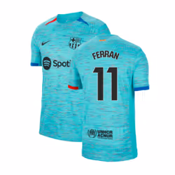 2023-2024 Barcelona Authentic Third Shirt (Ferran 11) - XXL