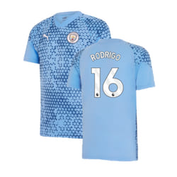 2023-2024 Man City Training Jersey (Light Blue) (RODRIGO 16) - M