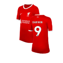 2023-2024 Liverpool Home Shirt (Kids) (Darwin 9) - XSB