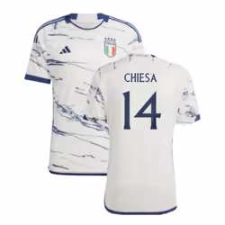 2023-2024 Italy Away Shirt (CHIESA 14) - XL