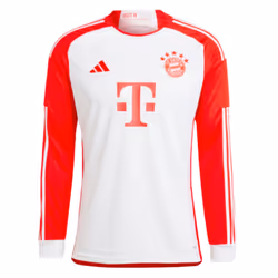 2023-2024 Bayern Munich Long Sleeve Home Shirt (Kids) (Kimmich 6) - XXL
