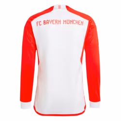 2023-2024 Bayern Munich Long Sleeve Home Shirt (Kids) (Kimmich 6) - XXL