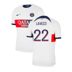 2023-2024 PSG Away Shirt (Lavezzi 22) - L