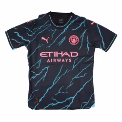 2023-2024 Man City Third Authentic Shirt (RODRIGO 16) - XL