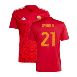 2023-2024 Roma Icon Pre-Match Shirt (Red) (DYBALA 21) - XL