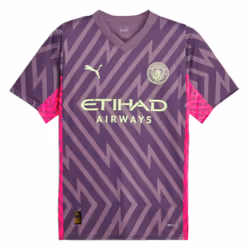 2023-2024 Man City Goalkeeper Shirt (Purple Charcoal) (Ederson M 31) - 3XL