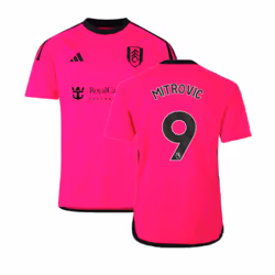 2023-2024 Fulham Away Shirt (Kids) (Mitrovic 9) - XLB