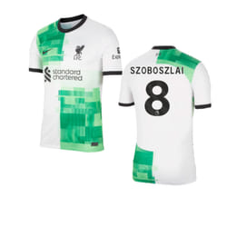 2023-2024 Liverpool Away Shirt (Szoboszlai 8) - XL