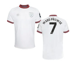 2023-2024 West Ham United Away Shirt (Kids) (Ward Prowse 7) - SB
