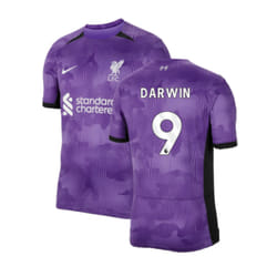 2023-2024 Liverpool Third Shirt (Darwin 9) - XS