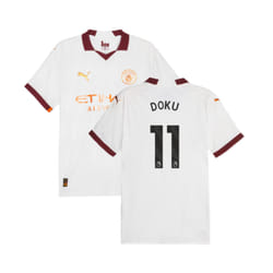 2023-2024 Man City Authentic Away Shirt (Doku 11) - XXL