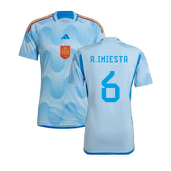 2022-2023 Spain Away Shirt (A.Iniesta 6) - L
