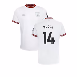 2023-2024 West Ham United Away Shirt (Kids) (Kudus 14) - XLB