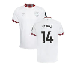 2023-2024 West Ham United Away Shirt (Kids) (Kudus 14) - XLB
