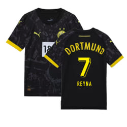2023-2024 Borussia Dortmund Away Shirt (Kids) (Reyna 7) - MB