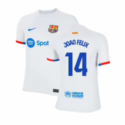 2023-2024 Barcelona Away Shirt (Kids) (Joao Felix 14) - LB