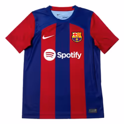 2023-2024 Barcelona Home Shirt (Kids) (F De Jong 21) - LB