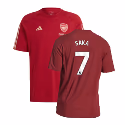 2023-2024 Arsenal Training Tee (Red) (Saka 7) - 3XL