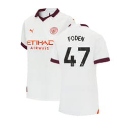 2023-2024 Man City Away Shirt (Ladies) (FODEN 47) - XS