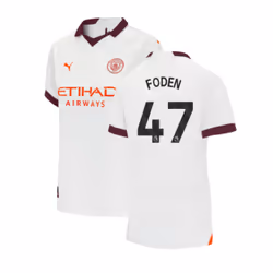 2023-2024 Man City Away Shirt (Ladies) (FODEN 47) - L