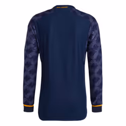 2023-2024 Real Madrid Authentic Long Sleeve Away Shirt (Bellingham 5) - 3XL