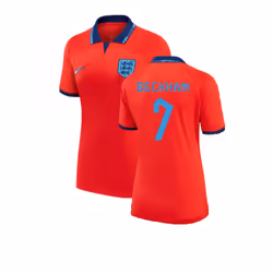 2022-2023 England Away Shirt (Ladies) (Beckham 7) - L
