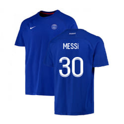 2022-2023 PSG CL Training Shirt (Blue) (MESSI 30) - M
