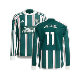 2023-2024 Man Utd Away Long Sleeve Shirt (Kids) (Hojlund 11) - XLB