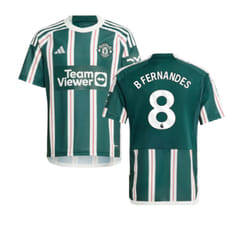 2023-2024 Man Utd Away Shirt (Kids) (B Fernandes 8) - SB