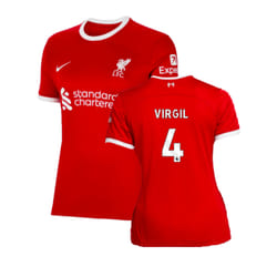 2023-2024 Liverpool Home Shirt (Ladies) (Virgil 4) - XL