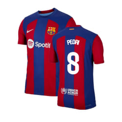 2023-2024 Barcelona Authentic Home Shirt (Pedri 8) - XXL