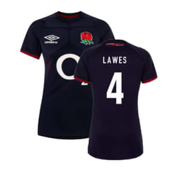 2023-2024 England Rugby Alternate Shirt (Ladies) (Lawes 4) - XS
