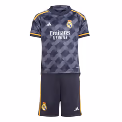 2023-2024 Real Madrid Away Mini Kit (Bellingham 5) - 3-4 Years