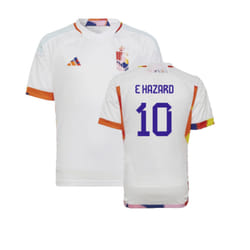 2022-2023 Belgium Away Shirt (Kids) (E HAZARD 10) - XLB