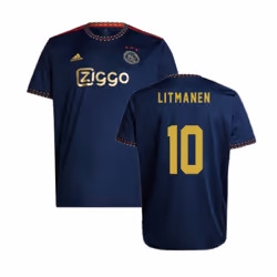 2022-2023 Ajax Away Shirt (LITMANEN 10) - XXL