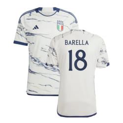 2023-2024 Italy Away Shirt (BARELLA 18) - XXL