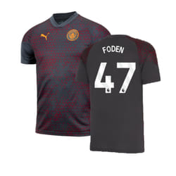 2023-2024 Man City Training Jersey (Strong Grey) (FODEN 47) - XXL