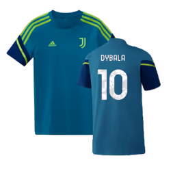 2022-2023 Juventus Training Shirt (Active Teal) - Kids (DYBALA 10) - SB