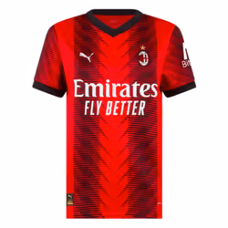 2023-2024 AC Milan Home Shirt (Ladies) (Rafa Leao 10) - M