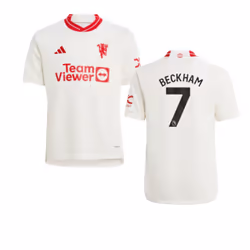 2023-2024 Man Utd Third Shirt (Kids) (Beckham 7) - SB