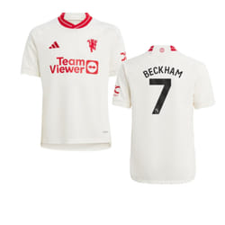 2023-2024 Man Utd Third Shirt (Kids) (Beckham 7) - SB